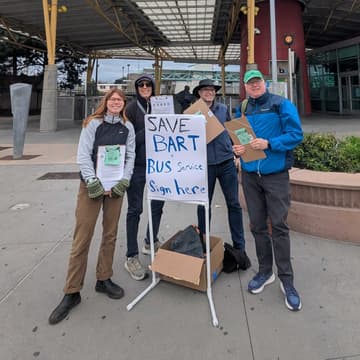 Cover Image for Signature Gathering at El Cerrito Plaza BART with El Cerrito/Richmond Annex Walk & Roll