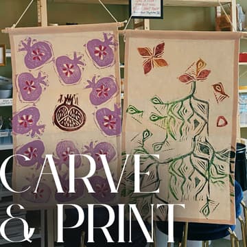 Cover Image for Carve & Print: Wall Hangings