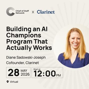 Cover Image for Building an AI Champions Program That Actually Works