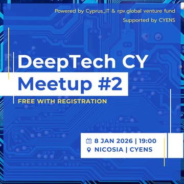 Cover Image for #2 DeepTech CY Meetup