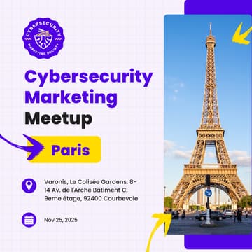 Cover Image for Cybersecurity Marketing Meetup - Paris