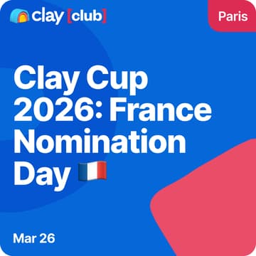Cover Image for Clay Cup 2026: France Nomination Day 🇫🇷