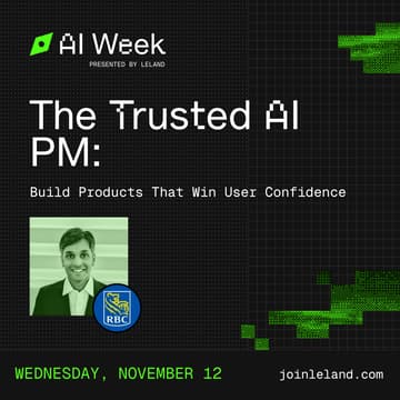 Cover Image for The Trusted AI PM: Build Products That Win User Confidence