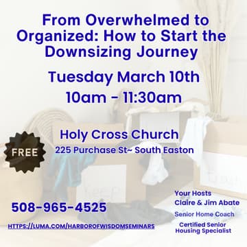 Cover Image for From Overwhelmed to Organized: How to Start the Downsizing Journey