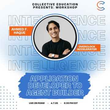 Cover Image for AI Education | Application Developer to Agent Builder [Workshop]