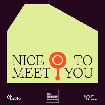 Cover Image for Reception: Nice to meet you!