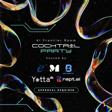 Cover Image for Frontier Room: GTC After Dark Cocktail Experience for AI Founders by Massed Compute, ePlus, Yotta Labs, Bay Compute & Rapt AI