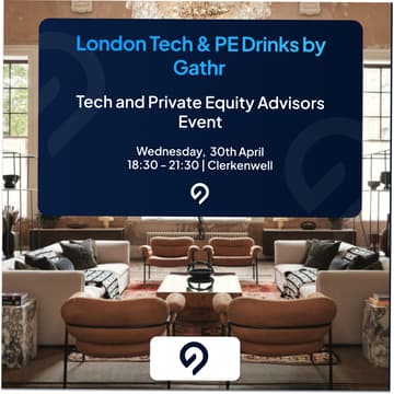 Cover Image for London Tech Drinks – Our Spring Tech and PE Advisors Event!