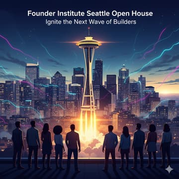 Cover Image for [Full - join waitlist for priority invites to the next one!] 🚀 Founder Institute Seattle Open House: Ignite the Next Wave of Builders