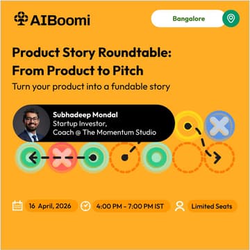 Cover Image for Product Story Roundtable: From Product to Pitch