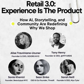 Cover Image for Retail 3.0: Experience Is The Product