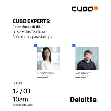 Cover Image for Cubo Experts: Retenciones de IRNR en servicios técnicos: guía práctica para startups.