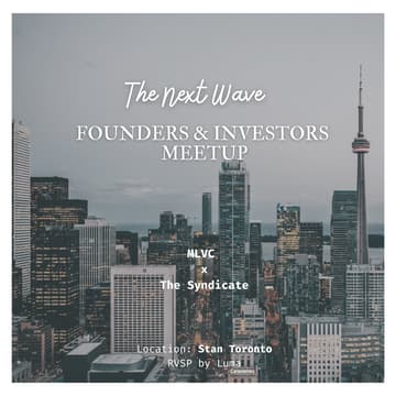 Cover Image for The Next Wave - Founders & Investors Meetup