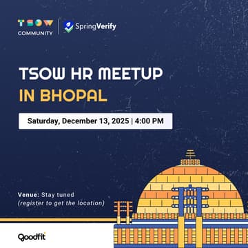 Cover Image for TSOW HR Meetup in Bhopal