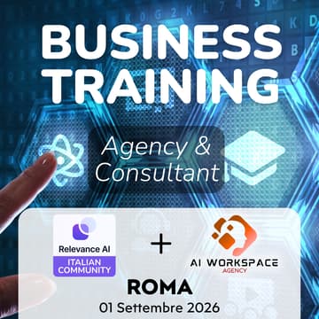 Cover Image for Agency Business Training ROMA (Relevance AI + AI Workspace)
