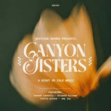 Cover Image for westside sounds presents: canyon sisters