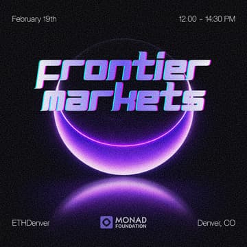 Cover Image for Frontier Markets @ EthDenver