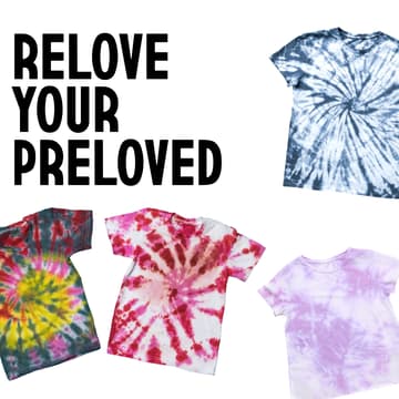 Cover Image for Re-love your Preloved: Tie-Dye Upcycling