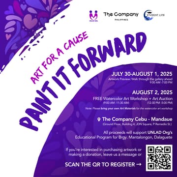 Cover Image for PAINT IT FORWARD: ART FOR A CAUSE