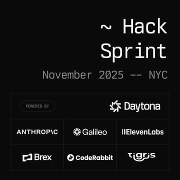 Cover Image for Daytona HackSprint - NYC, November 2025