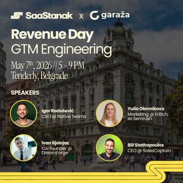 Cover Image for Belgrade Revenue Day #4: GTM Engineering 🇷🇸