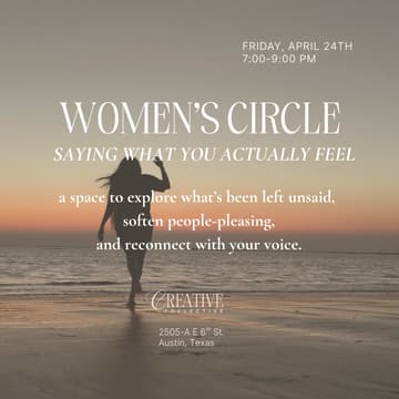 Cover Image for Women's Circle | Saying What You Actually Feel
