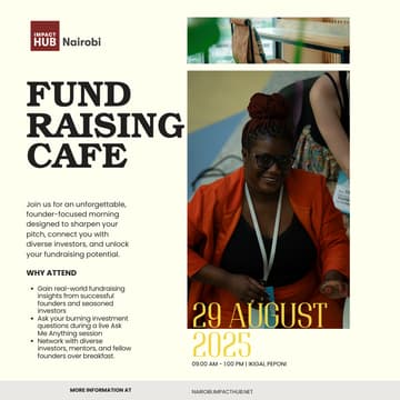 Cover Image for Fundraising Café