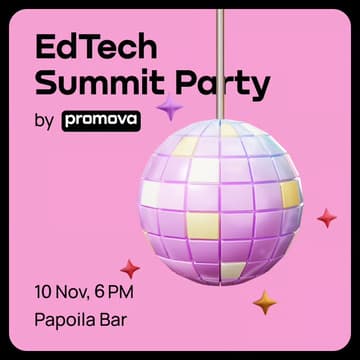 Cover Image for EdTech Web Summit Party by Promova 🎉