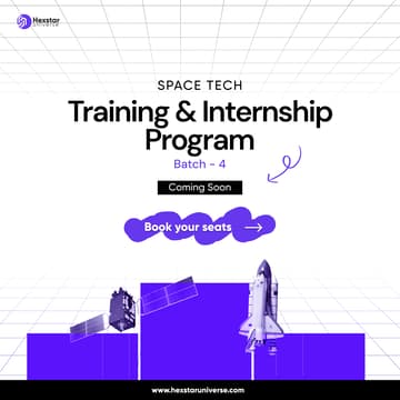 Cover Image for Space Tech Training & Internship Program Batch 4