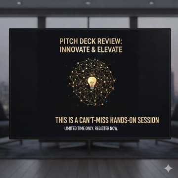 Cover Image for Pitch Deck Live Review & Feedback