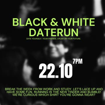 Cover Image for Black & White Run