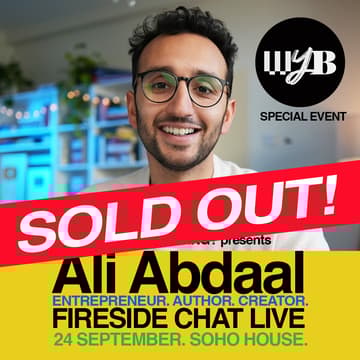 Cover Image for WyB Presents Ali Abdaal Live in Hong Kong