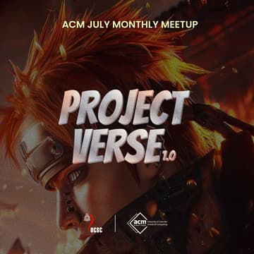 Cover Image for ACM July Monthly Meetup - ProjectVerse 1.0
