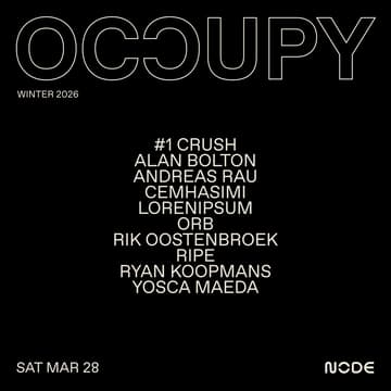 Cover Image for OCCUPY WINTER 2026 @ NODE