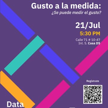 Cover Image for Data a la Lata: Gusto a la medida: ¿Se puede medir el gusto?
