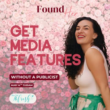 Cover Image for Get Media Features for your Personal or Business Brand (ladies only)