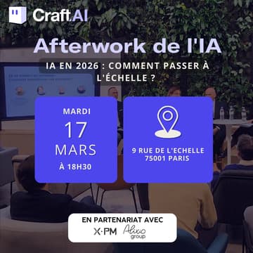 Cover Image for Afterwork de l'IA - IA en 2026 : comment passer à l'échelle ?