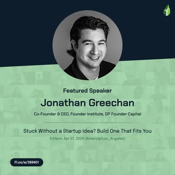 Cover Image for Stuck Without a Startup Idea? Build One That Fits You