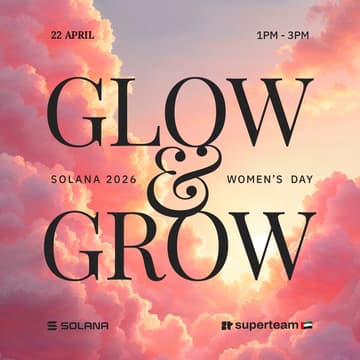Cover Image for Glow & Grow: Solana Women’s Day