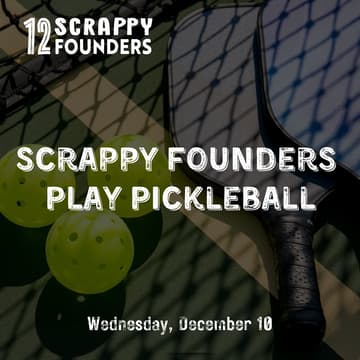Cover Image for Scrappy AI Founders Play Pickleball