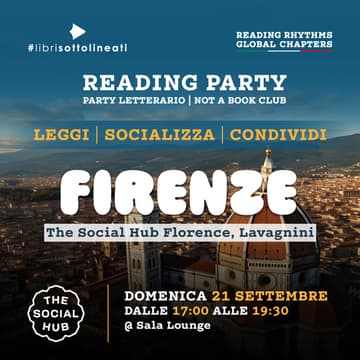 Cover Image for Reading Party Firenze: domenica 21 Settembre
