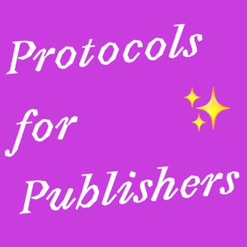 Cover Image for Protocols for Publishers Showcase