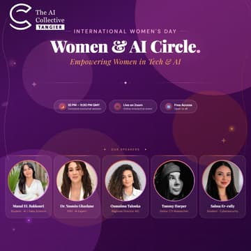 Cover Image for Women & AI Circle: Leading, Innovating, Transforming