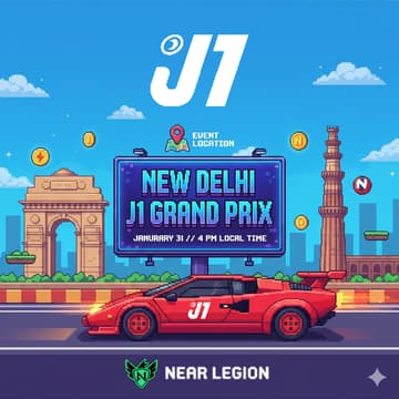 Cover Image for New Delhi J1 Grand Prix hosted by NEAR Legion
