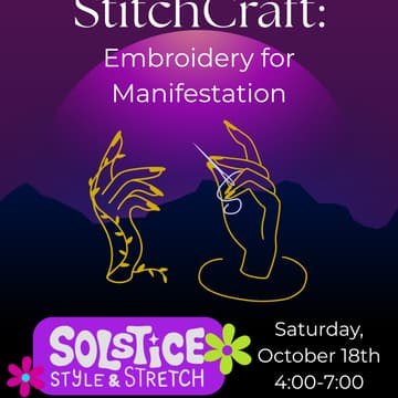 Cover Image for StitchCraft: Embroidery for Manifestation