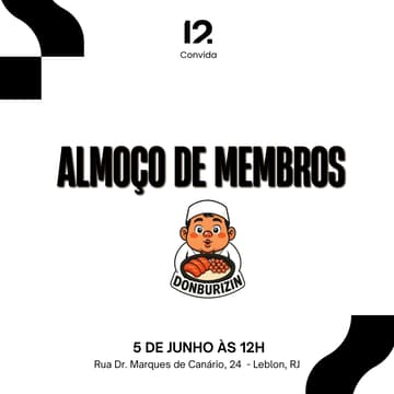 Cover Image for Almoço de Membros #5