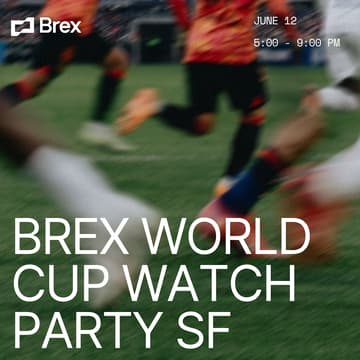Cover Image for Brex World Cup Watch Party!