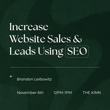 Cover Image for Increase Website Sales & Leads Using SEO