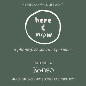 Cover Image for Here & Now: A Phone-Free Experience (NYC)