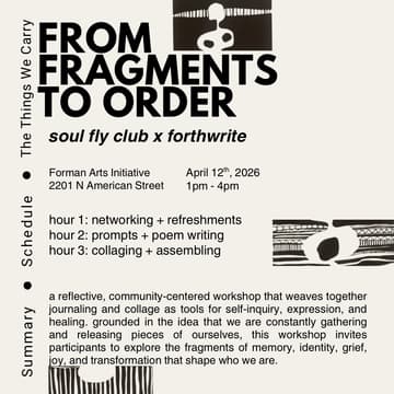 Foto de portada de From Fragments to Order; The Things We Carry